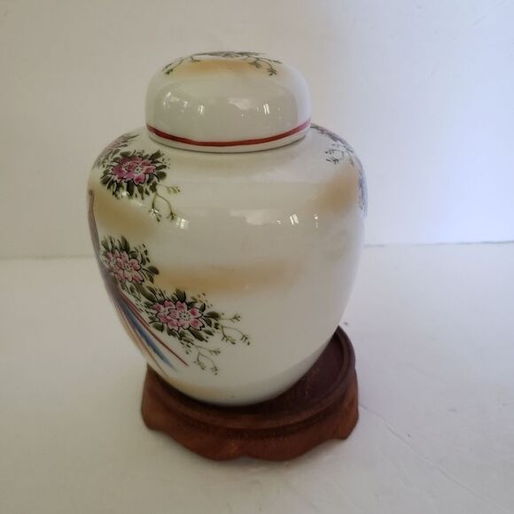 Ginger Jar w/Stand  - Picture 3 of 11